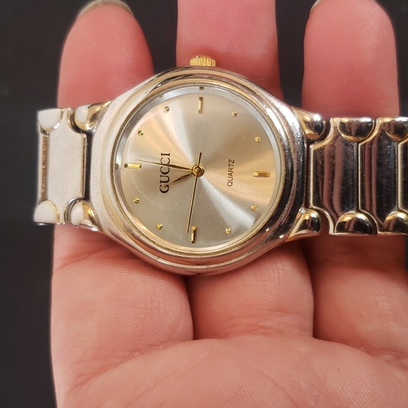 Gucci Accessories - Gucci Vintage 1980s Wrist Watch Broken Band